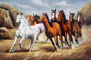 unknow artist Horses 024 oil painting reproduction